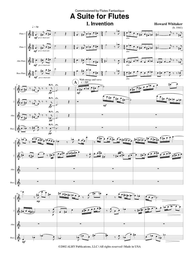 Suite For Flutes
